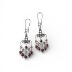 Garnet Natural Stone Earrings