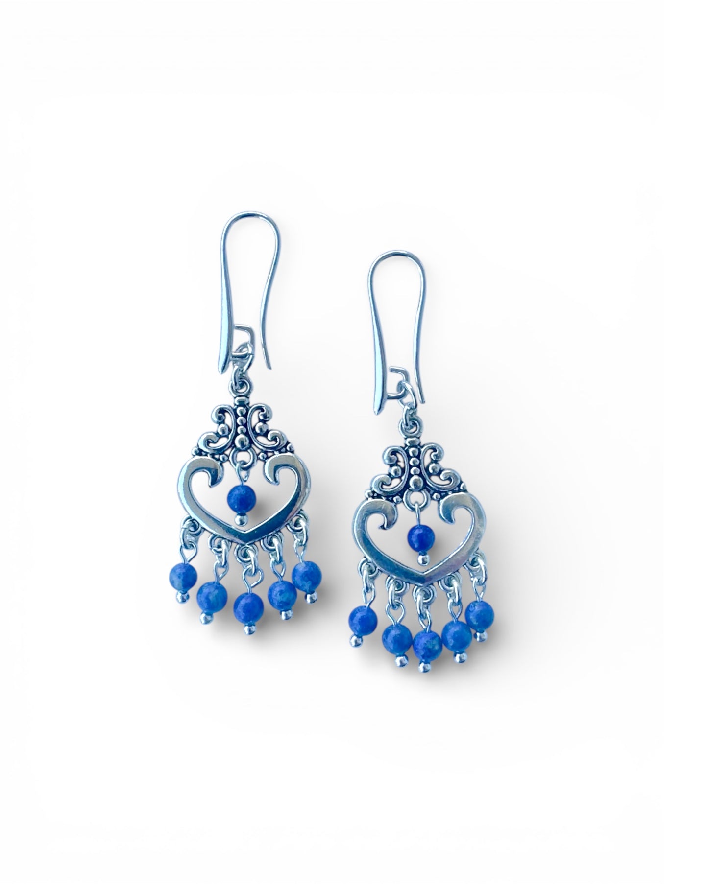 Lapis Doğal Taş Küpe