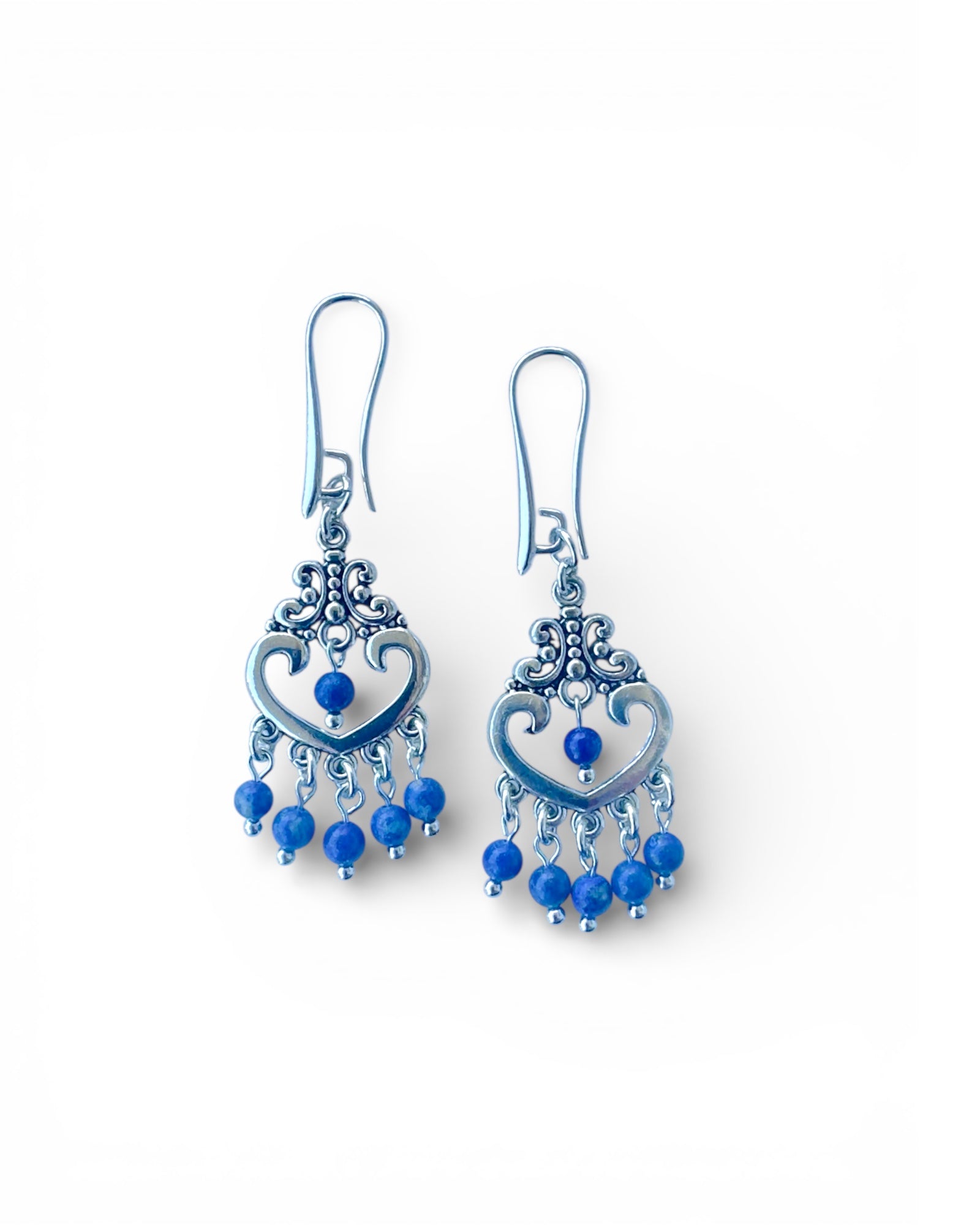 Lapis Doğal Taş Küpe