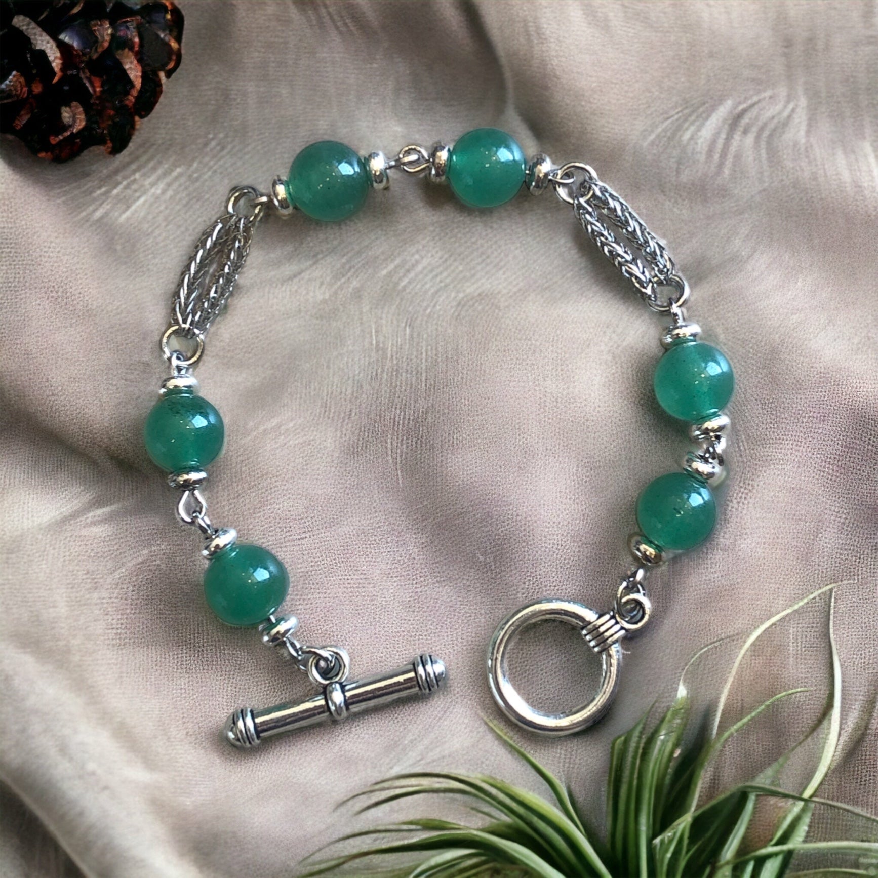 Aventurine Natural Stone Bracelet 