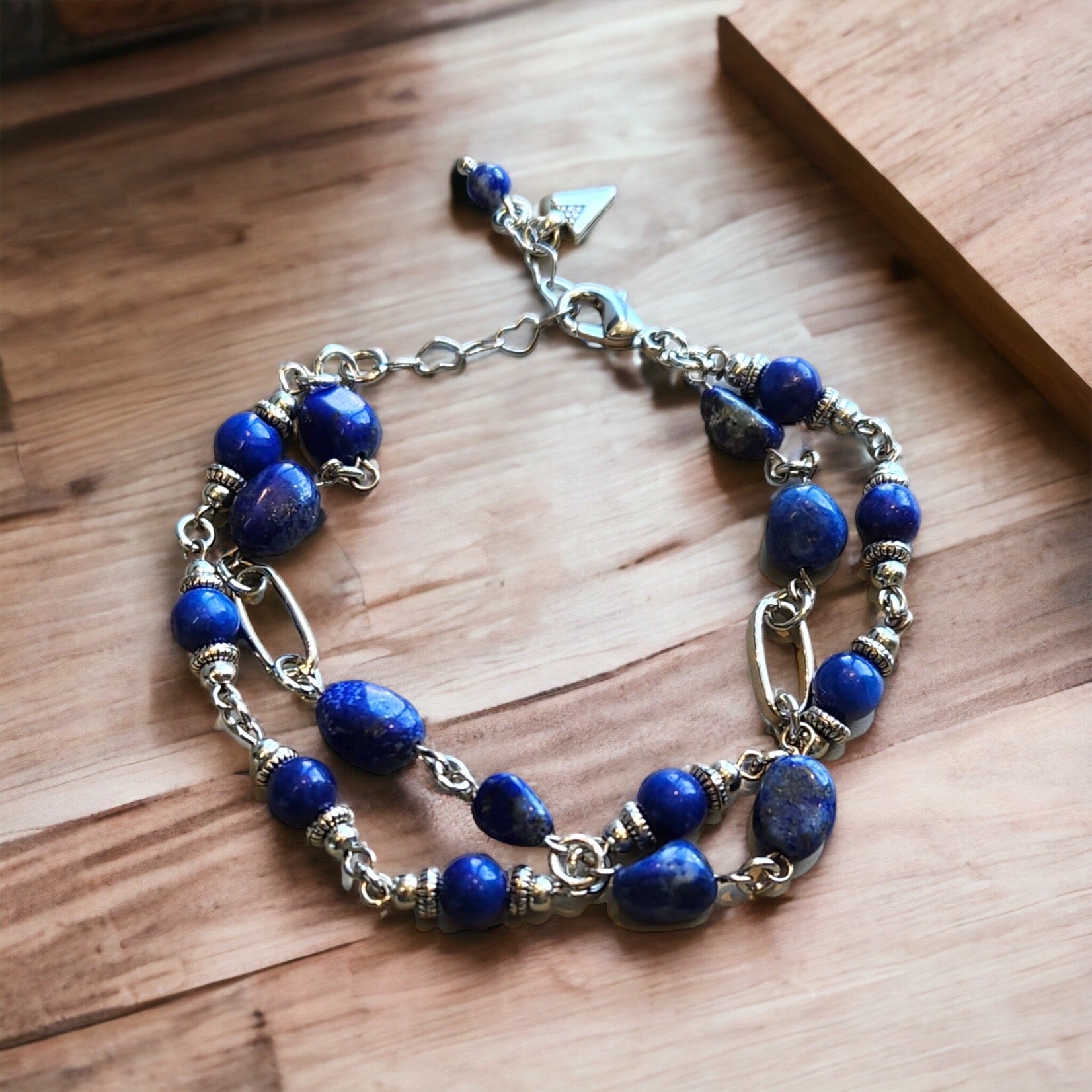 Lapis Doğal Taş Bileklik