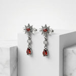 Inanna'nın Yıldızı – Renkli Zirkon Küpeler